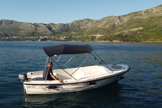 Private Sunset Boat Drive in Cavtat - Župa dubrovačka bay return: finish with villages and long views