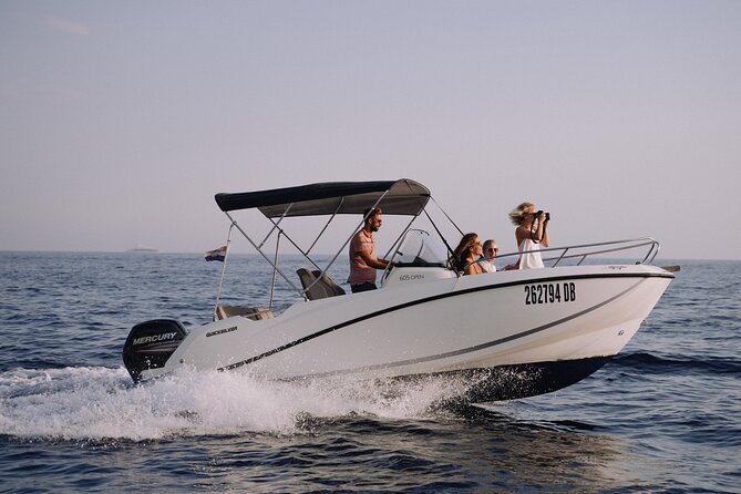 Private Sunset boat tour - Stop 2: Lokrum Island panoramas of caves and cliffs