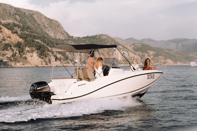 Private Sunset boat tour - Stop 3: the Dubrovnik panorama drive past Blackwater Bay sights