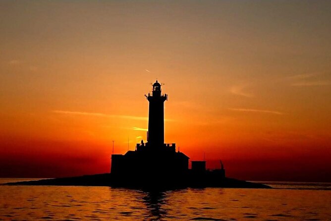 Private Sunset Dolphin Excursion with Dinner and Animation - The Austro-Hungarian lighthouse loop: history with a quick payoff
