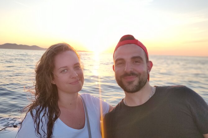 Private Sunset Tour across Zadar shoreline - The Best Part: Swimming, Masks, and Wine at Sunset