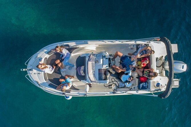Private Three island Tour from Dubrovnik - Stop 2: Koločep Island panorama, the Blue Cave, and snorkeling time