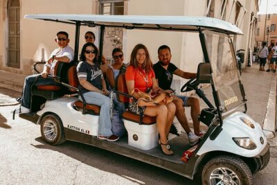 Private Tour at Rovinj on a Golf Cart - Balbi Arch photo stop: your entry point into Rovinj’s Old Town