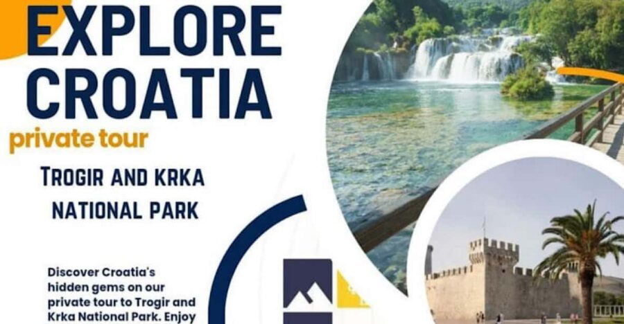 Private tour from Split area: Trogir and Krka National Park - Price and value: $338 per group up to 8, what that really means