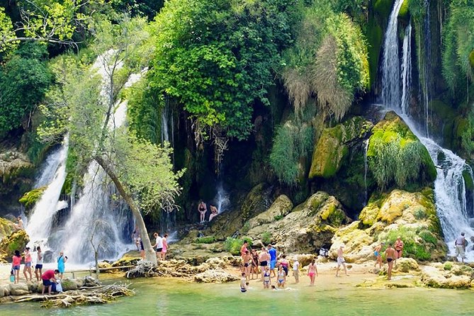 PRIVATE TOUR to Kravice Waterfalls, Mostar and Počitelj old town - Pelješac Bridge: an engineering stop with real sea views