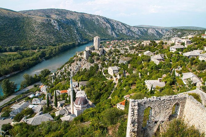 PRIVATE TOUR to Mostar, Stolac, Pocitelj & Blagaj by CRUISER TAXI - Blagaj tekija at the Buna River spring: the calm stop that resets the day