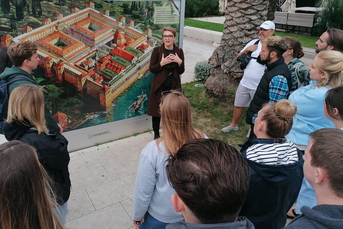 Private Walks & Storytelling - the best small group tour in Split - Narodni Trg, the Golden Gate, and the wish at Grgur Ninski