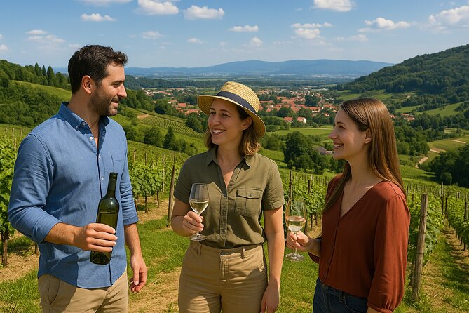 Private Wine Tour from Zagreb: Two Local Wineries & Samobor - Samobor town stop: a calm break before the wine
