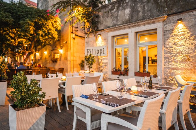 Private Winemaking of the Island of Korčula - Where you meet: Restaurant Filippi in Korčula’s old-town promenade