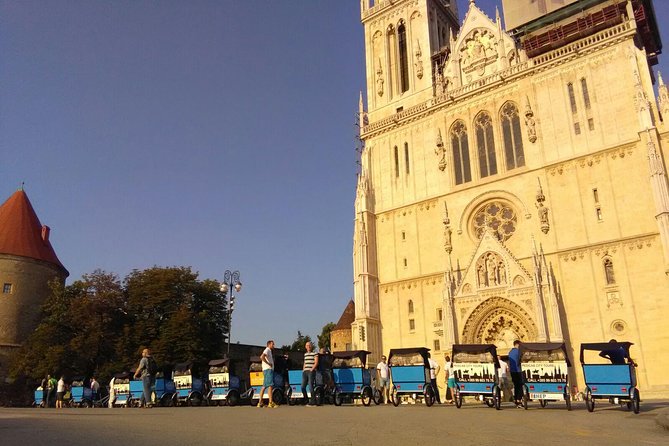 Private Zagreb Pedicab Tour - Stop 4: Teatre Nacional Croata for Culture and Local Stories