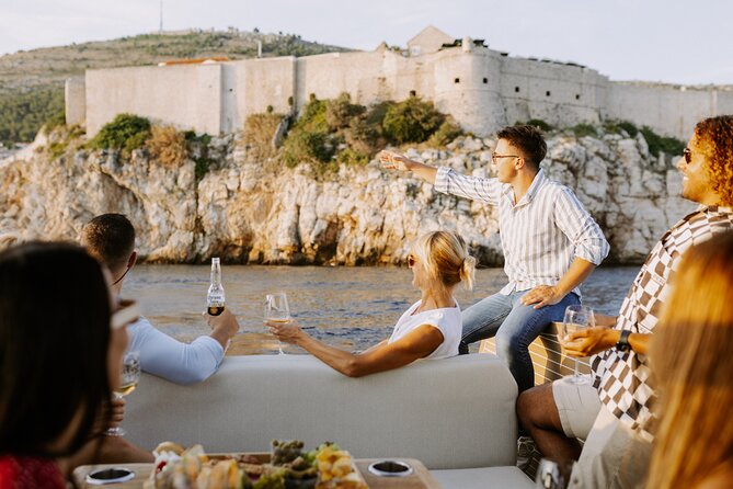 Prosecco & Sunsets: Private Dubrovnik Cruise - The open-sea sunset: bubbly in your cup, no crowds in your way