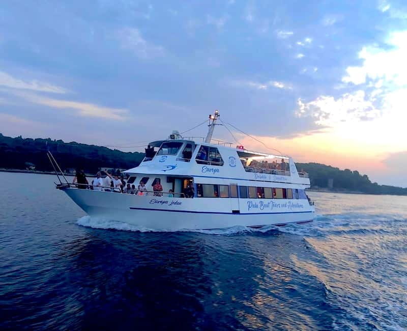 Pula: All-Inclusive Brijuni Boat Tour w Lunch, Drinks & Swim - Europa onboard: comfort details that matter on a 4-hour cruise