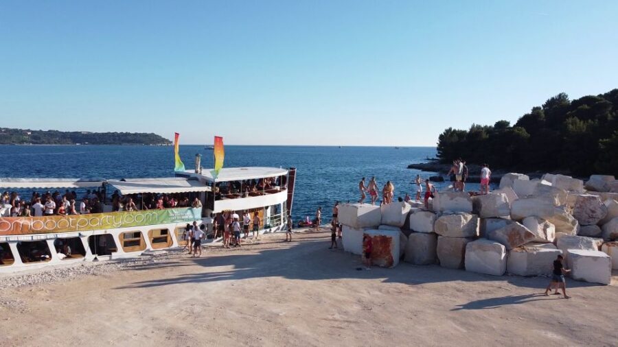 Pula: Boom Boat Party – Cruise, Drinks, DJ & After-Party - After-Party Access in Pula’s Nightlife: How You Keep the Party Going