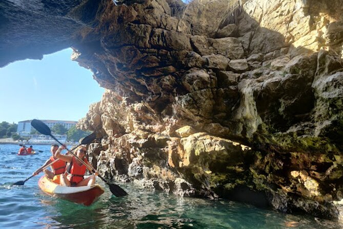 Pula: Cave Kayak Tour and Snorkeling - Ambrela Beach start: confidence before you paddle