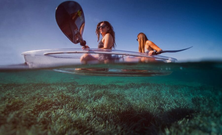 Pula: Clear Kayak Tour to Canyon, Island Cliffs & small Cave - The 15-minute kayaking intro: quick confidence for first-timers