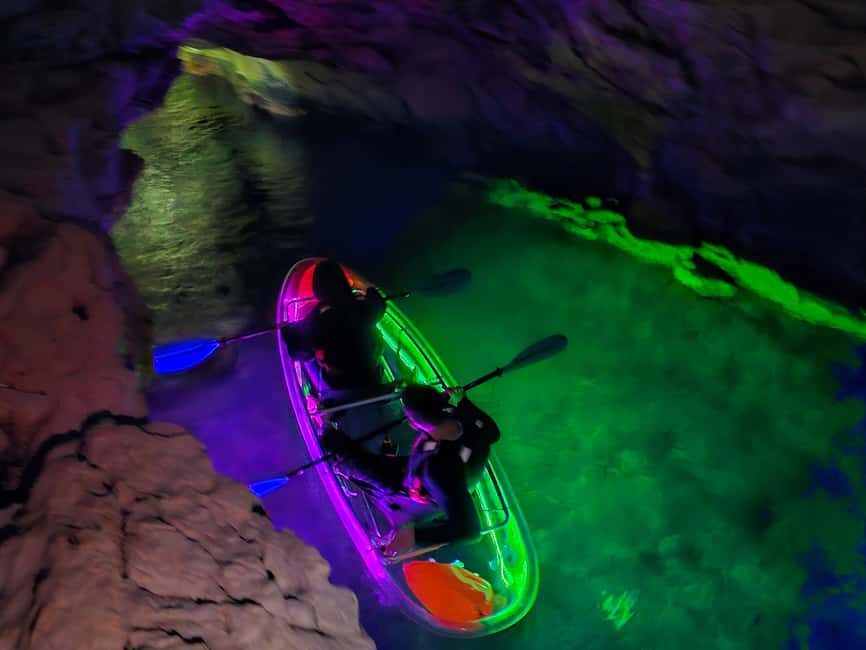 Pula: Istria Cave LED Illuminated Kayak Tour by Night - Key things to love about this LED kayak tour in Pula