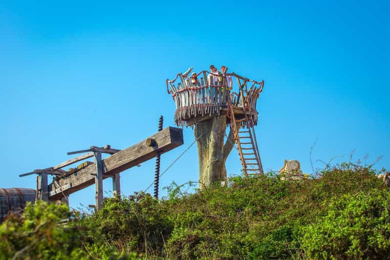 Pula: Kamenjak Bike Tour with Blue Cave and Cliffs Visit - Safari Bar break: your refreshment stop with sea views