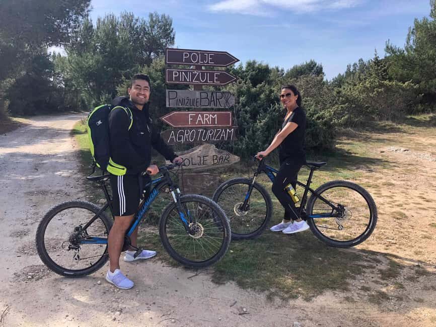 Pula: Kamenjak Bike Tour with Blue Cave and Cliffs Visit - Kolombarice Cliffs and the swim time that makes it real