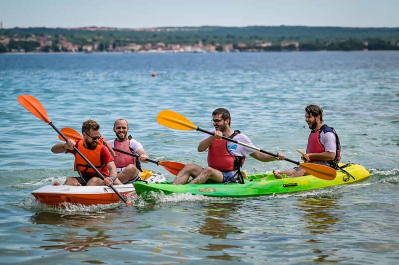 Pula: kayak tour, Seagulls rocks, military zone, snorkeling - Sunset timing, photos, and the mood shift as the light changes