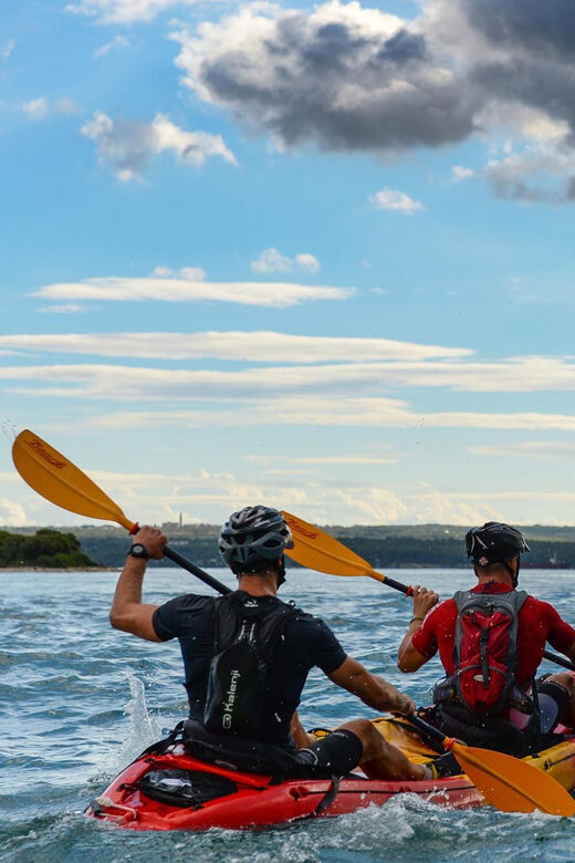 Pula: kayak tour, Seagulls rocks, military zone, snorkeling - Price and value: what $35 gets you in real terms