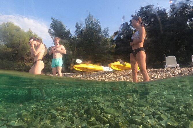 Pula Kayaking Cave, Islands and Cliffs Tour with drinks - Beach time and recovery: the soft drinks are not just a formality