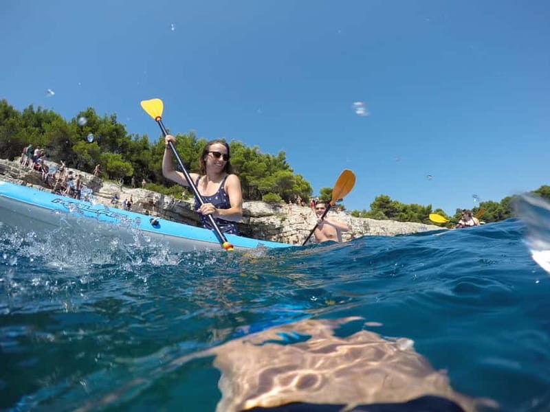Pula: Muzil Canyon Kayak Tour, Snorkeling and Cliff Jumping - The Muzil Canyon route: tight passages, calm paddling, and cave moments