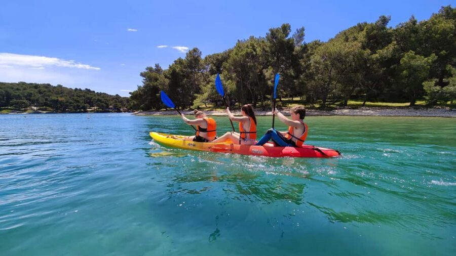 Pula: Muzil Canyon Kayak Tour, Snorkeling and Cliff Jumping - Cliff-jump stop: fun if you’re into it, optional if you’re not