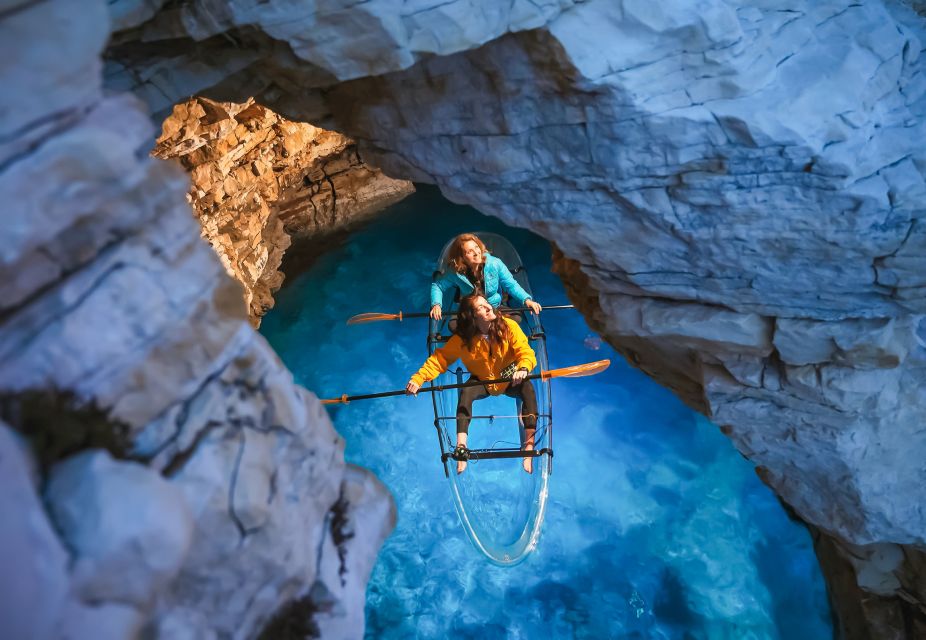 Pula: Night-Time Sea Kayaking Tour in Transparent Kayak - Your Paddle Along the Coast: Watching the Seafloor Glow From Above