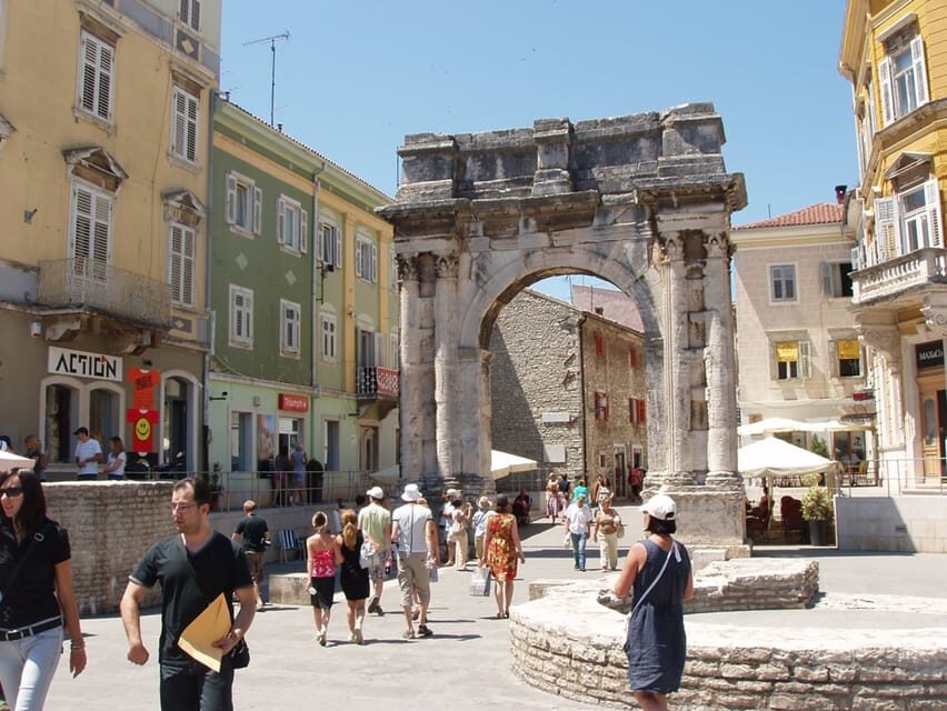 Pula: Old Town Walking Tour for Foodies with Dinner and Wine - Pula essentials: the Roman story you’ll actually remember