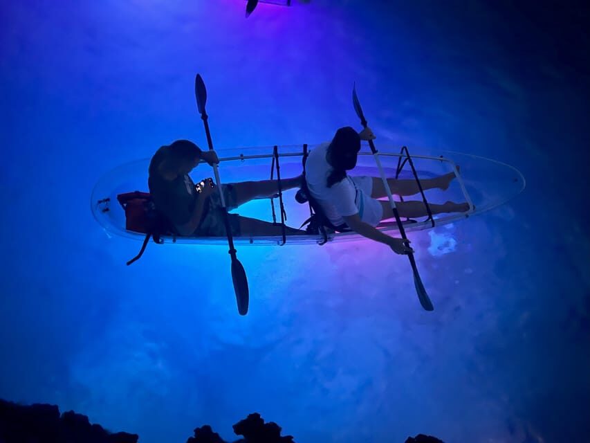 Pula: Sunset/Night Illuminated Transparent Kayak Tour - Gear and comfort: what to wear so the night stays fun