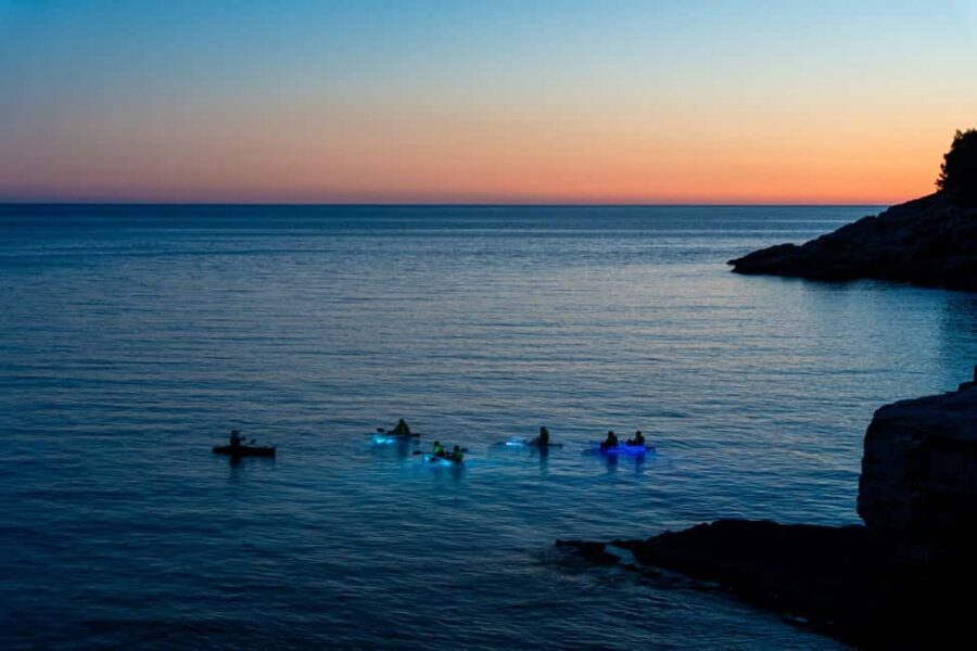 Pula:Sunset Tour By Clear Kayak,Cave,Swim & Cliff Jumping - Price and who this $76 sunset kayak trip fits best