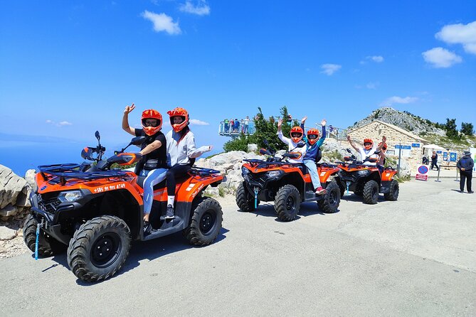 Quad Tour to skywalk biokovo Makarska by Amigos - Stop 4: Snacks, Juice, Cookie, and a Picnic Moment Near the Skywalk