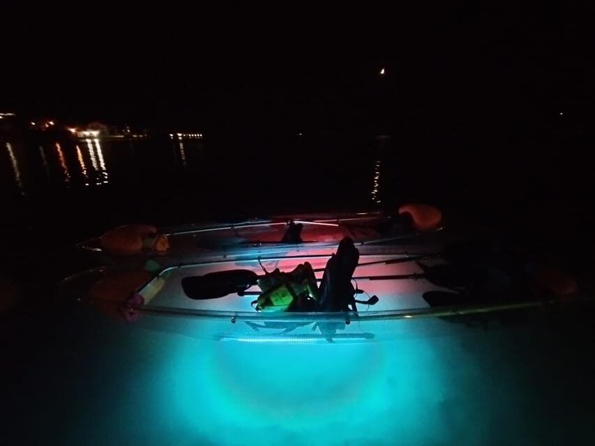Rab: Night adventures illuminated transparent kayaks - Price, timing, and deciding if the 1 hour is enough for you
