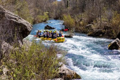 Rafting Cetina River from Split or Cetina river - 3 hours on the water in the Cetina gorge