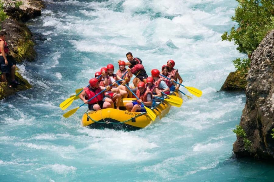 Rafting on Cetina river from Split - First Stop From Split: Easy, Timed, and Comfortable Transfer