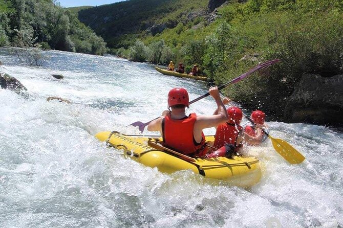 Rafting on Cetina River with transfer from Split - Transfers and Timing: Morning or Afternoon on Purpose