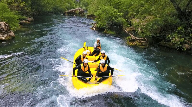 Rafting on the Cetina river - Cetina River Rafting in Dalmatia: What makes this trip special