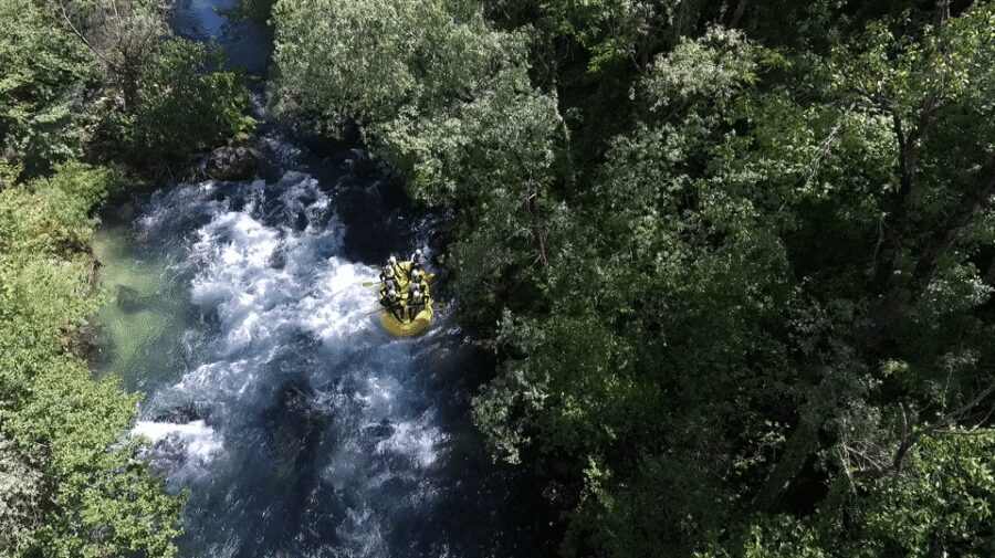 Rafting on the Cetina river - Photos and videos: the souvenir that’s worth budgeting for