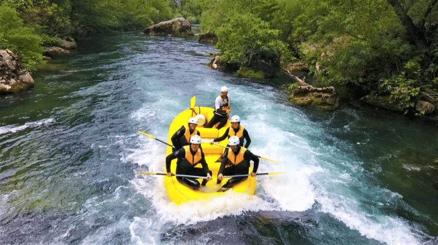Rafting on the Cetina river - Meeting at Rafting Pinta and your chosen start time