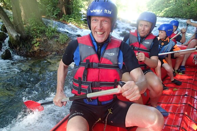 Rafting on the River Cetina from Omis Croatia - From Omiš meeting point to raft start: the part that usually gets messy