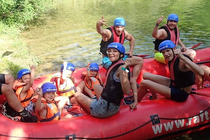 Rafting on the River Cetina from Omis Croatia - Swim breaks and rock jumps: the cool-down moments you actually remember