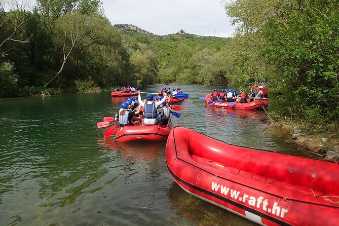 Rafting on the River Cetina from Omis Croatia - Scheduling, weather, and what to do if Mother Nature says no