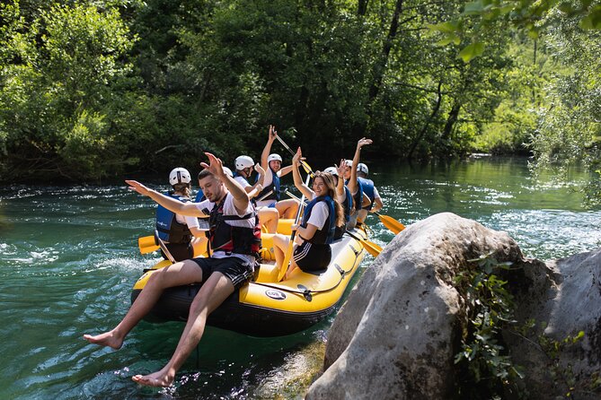 Rafting with cave exploring & cliff jumping |Go Pro 12| - The 11km Cetina Run: Cliffs, Waterfalls, and Rapids That Fit Most People