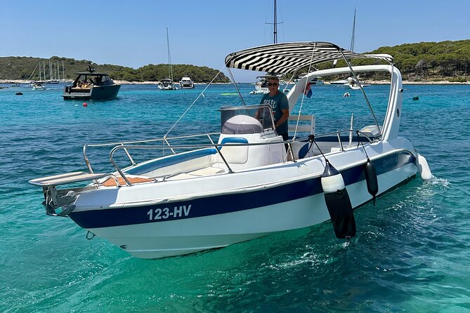 Red Rocks, Hvar Bays & Pakleni – Private Boat Tour from Hvar - Red Rocks, Hvar: Crimson Cliffs and Your First Swim Stop