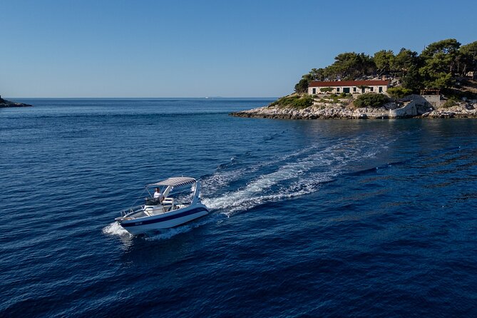 Red Rocks, Hvar Bays & Pakleni – Private Boat Tour from Hvar - Borče Cove / Plaza Mala Milna Area: Another Hour of Quiet Water