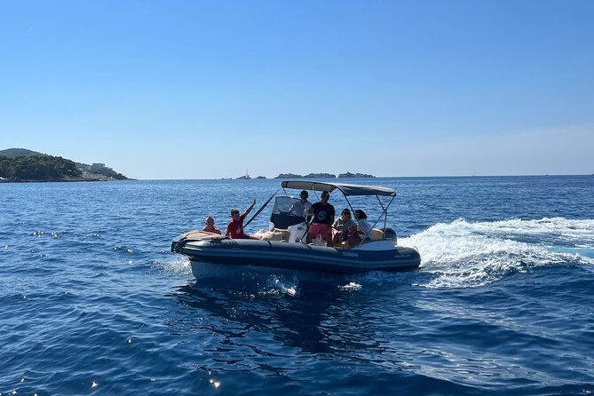 Rent a Rib - half day - without skipper - Stop 1: Blue Cave Dubrovnik on Koločep Island (about 2 hours)