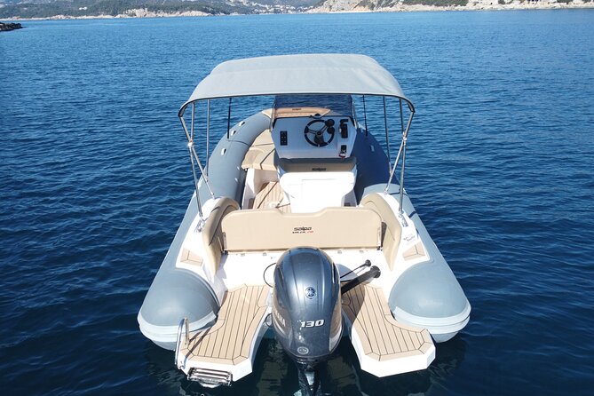 Rent a Rib - half day - without skipper - Meeting at LUMA & ERKABOUl: getting on the water quickly