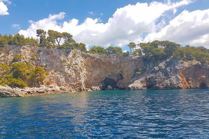 Rent a speed boat and explore beaches and coves of Elaphiti Islands - Šipan (Suđurađ): bigger island energy, olive trees, and fortress sights