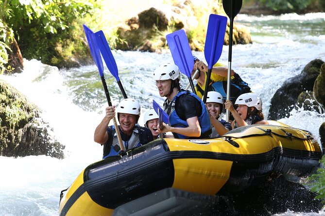 River Rafting from Split- Cliff Jumping- Cave Visit - Cliff Jumps at 4 to 6 Meters: Big Fun, Clear Choice