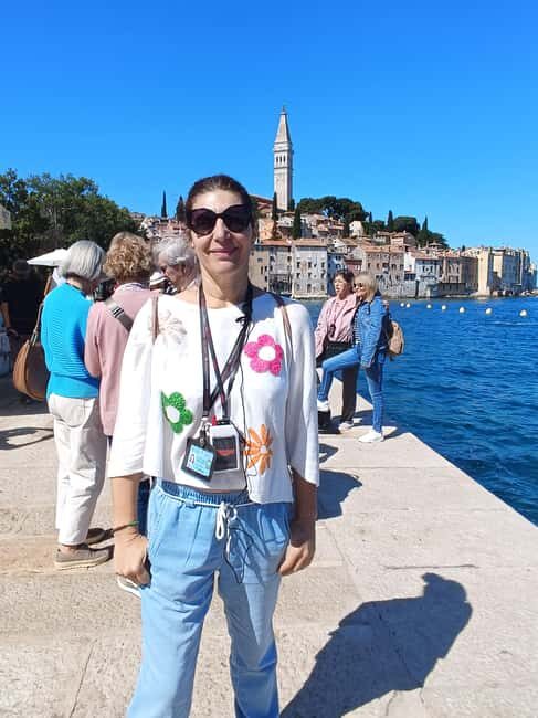 Romantic Rovinj - a private walking tour - Maršal Tito Square and Balbi’s Arch: history you can point at